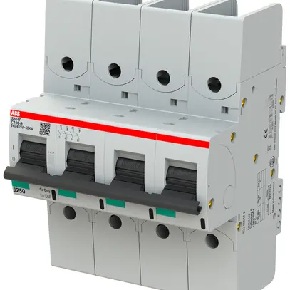 Disjoncteur ABB S804P-C100-R 4P 400V C-100A 50kA 6UM 