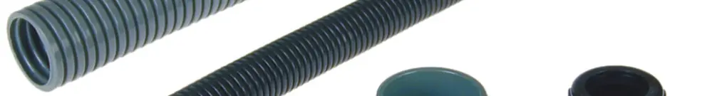 Tuyau matière synthétique Roboflex 12mm noir 