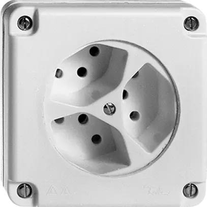 Presa INC FH NUPU CO 3×T13 bianco 