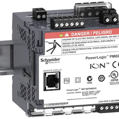 Analizzatore di rete AMD PM8313 classe A senza display 512 campioni/ciclo DC 