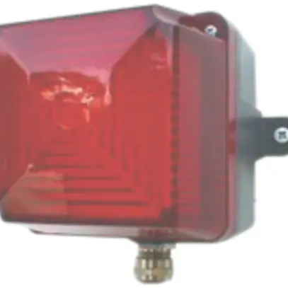 Blitzleuchte Comax 5J 230VAC rot IP65 