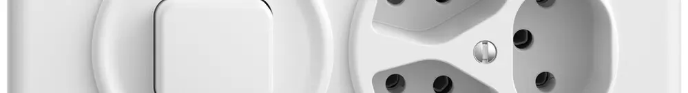 Combinazione INC STANDARDdue SNAPFIX® orizz.sch.3/1L - 3×T13 bi 