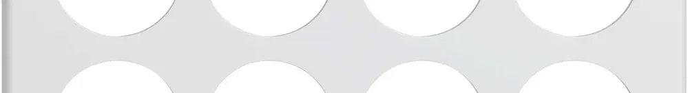Intestazione INC STANDARDdue 2×4, bianco 