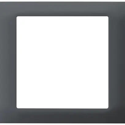 Telaio di copertura kallysto 80×100mm a innesto per scatola INS G3 antracite 