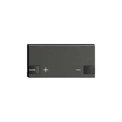 Touche 1/2, +/-, 1 LED ZEP noir noir 