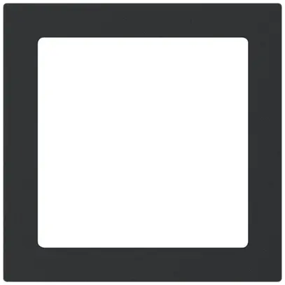 Telaio intermedio kallysto 60×60mm con apertura 45×45mm nero 