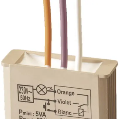 Commutateur relais température INC Yokis 2min…4h 230V 3…500W 2.2A 