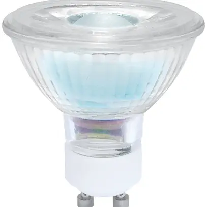 Lampe LED DOTLUX GU10 6W 410lm 3000K VAR Ø50×52mm MR16 clair 40° 