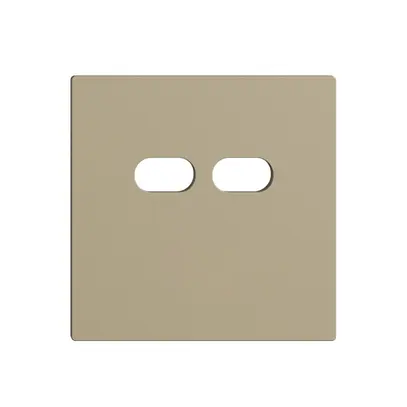 Kit de montage Feller EDIZIOdue pour prise USB 18W 2×type C sand 