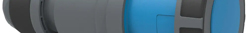 Presa mobile CEE Bals INNOLINQ-Design 3P 63A 230V blu 6h IP67 morsetto a vite 