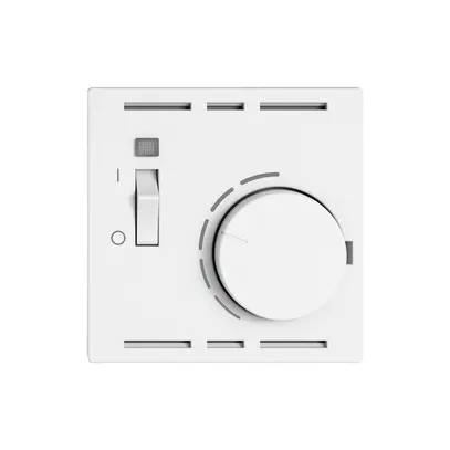 Kit di montaggio EDIZIO.liv SNAPFIX® per termostato con interruttore bi 