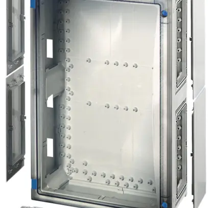 Coffret d'app.vide avec porte, fermée 546×366×186mm ENYSTAR 