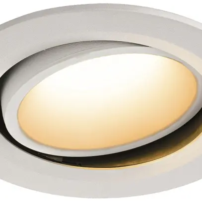 Downlight LED SLV NUMINOS MOVE L 25.4W 2250lm 2700K 40° VAR Ø160×86mm bc/bc 