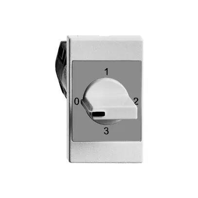 Interrupteur rotatif INC FH 5/1L blanc, avec manette 