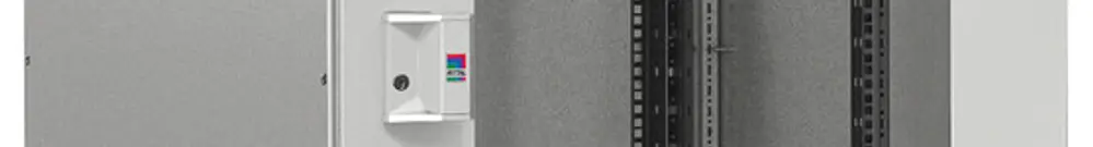 Netzwerkschrank 19" Rittal TX Sichttür, Dachblech, 800×2000×1000mm 