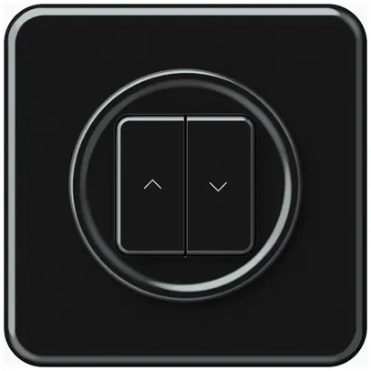 Attuatore per persiana KNX INC origin 2×tasti nero 