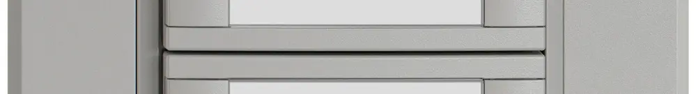 Pulsante KNX RGB INC EDIZIO.liv SNAPFIX® sensore temp.s.LED targ.4× com.2T grc 