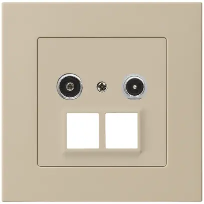 Presa multimedia INC kallysto.pro R/TV 23dB 2GHz beige 