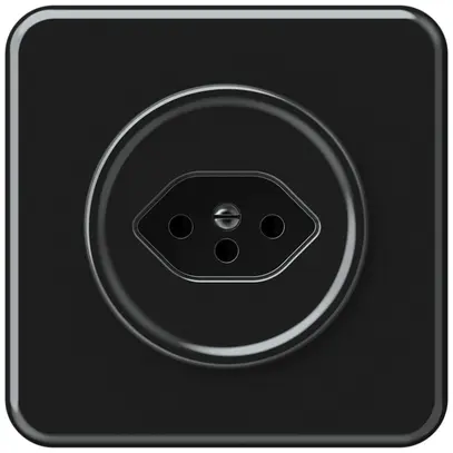 Prise ENC origin 1×type 13 10A 230V 92×92mm noir 