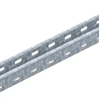 Chemin de câbles Bettermann RKS perforé 35×50×3000mm acier zingué à chaud 