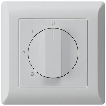 Interrupteur rotatif ENC kallysto.line 5/1L gris clair 