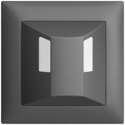 Détecteur de mouvement ENC KNX 180° PIRI EDIZIOdue gris foncé 