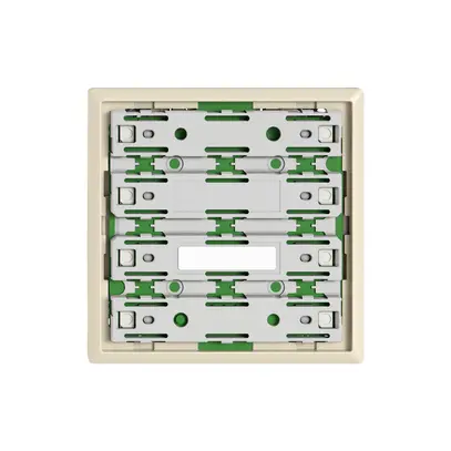 Funktionseinsatz KNX RGB EDIZIO.liv SNAPFIX® mit LED/o.Tasten Fühler 1…8-fach cr 