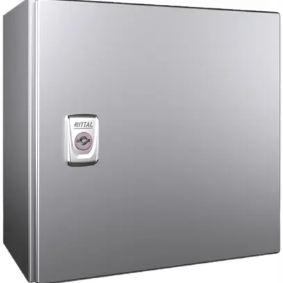 Armadio compatto Rittal AX, 1 porta, IP66, 300×300×210mm, acciao pregiato V2A 