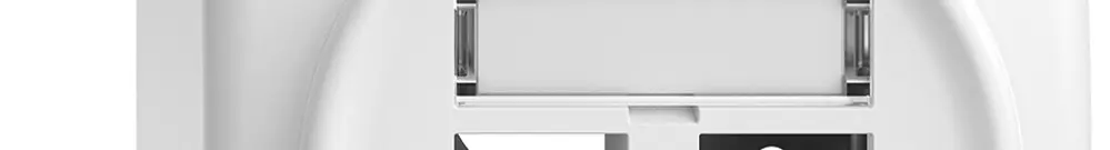Kit montaggio AP Sdue QX.54, uscita dritta 2×RJ45 freenet bianco 