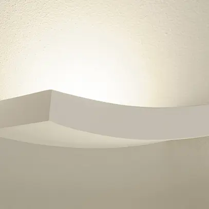 Wandleuchte SLV GL 102 CURVE, R7s 100W Gips IP20 weiss 