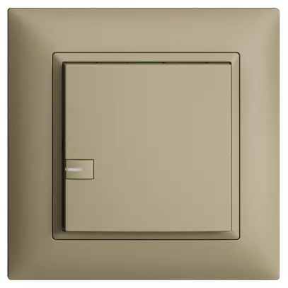 Poussoir KNX RGB ENC EDUE FMI, 250mW, a.LED RGB, 1×poussoir, comm.1×touche, sa 