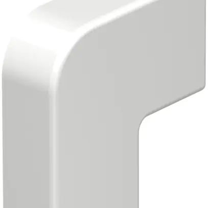 Angolo piatto Bettermann per canale d'inst.WDK bianco puro 10×20mm 