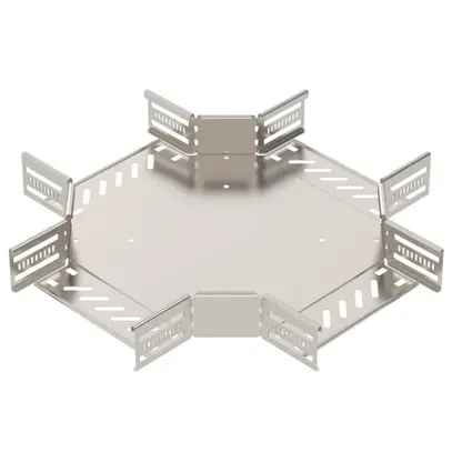 Pièce en croix BET RK 60×200mm acier fin A2 brut 