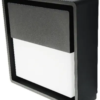 Applique LED SG Frame Square 6W 300lm 830 IP66 VAR 240×240mm noir 