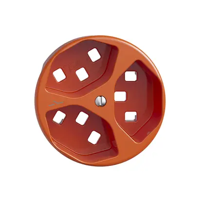 Disco frontale STANDARDdue 3×T23 1×separato, arancione 