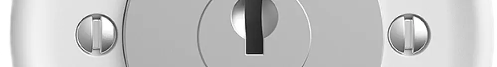 Contact pivotant ENC 0<-->1 STANDARDdue blanc avec serrure de sûreté 