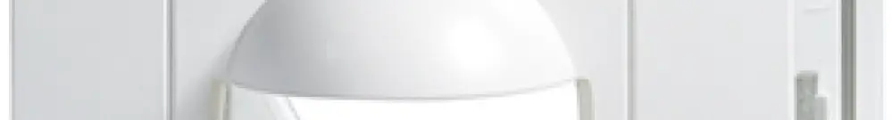 Protezione ESYLUX IP44 per PD 180/MD 180, bianco 