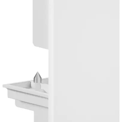 Capot de fermeture Sylvania Lytespan H 83×31.4mm matière synthétique blanc 