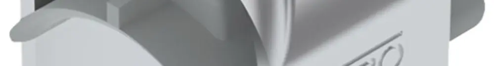 Brida rapida BET 2056 piede a H materia sintetica 22…28mm 1×cavo alluminio 