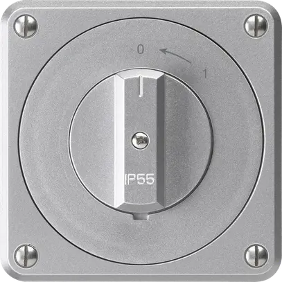 Contatto rotativo INC robusto IP55 alluminio 1P per combinazione 