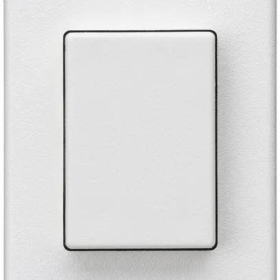 Pulsante INS Hager FLF 10A/250V 0/2L bianco 
