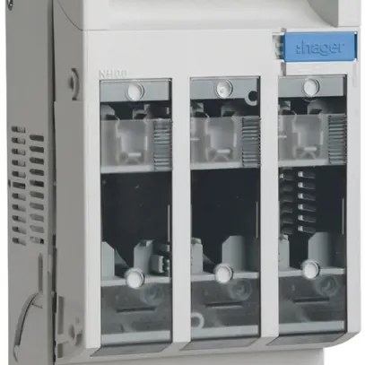 Sezionatore HPC Hager DIN00 690VAC 160A guida DIN alto/basso mors.a staffa 70mm² 