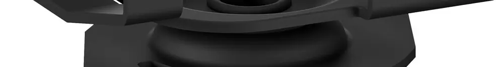 Montageklammer Sylvania OneTrack Stahl 48.8mm×33.45mm×16.6mm schwarz 