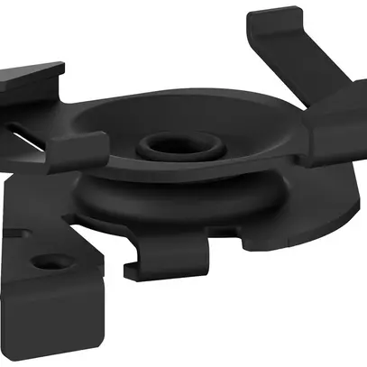 Crampon de montage Sylvania OneTrack acier 48.8mm×33.45mm×16.6mm noir 