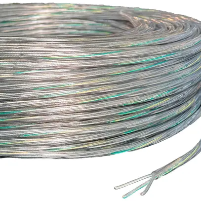 Câble Elektrogros TDLR 3×0.75mm² transparent rouleau à 100m 