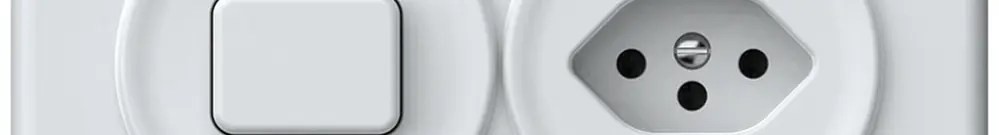 Combinaison ENC origin sch 3/1L + 1×T13 148×88mm blanc 