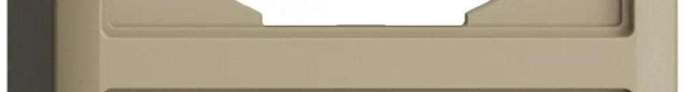 Capot EDIZIOdue 39mm I-I sand pour combinaison vertical/horizontal 