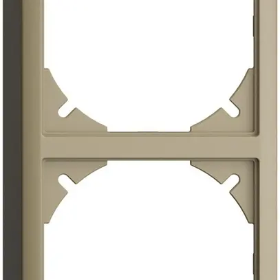 Capot EDIZIOdue 39mm I-I sand pour combinaison vertical/horizontal 