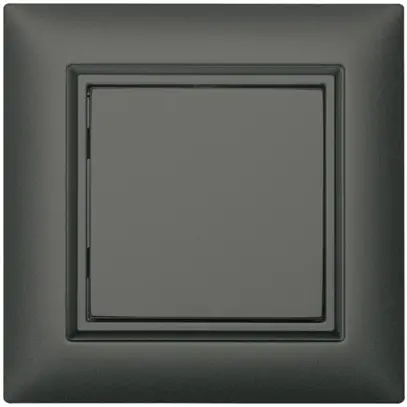 Poussoir RF AP ALADIN EnOcean EDIZIOdue, 1-fois, gris foncé 