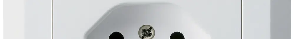 Prise de charge USB ENC Hager kallysto.line C-C 20W+T13 5V 92×92mm blanc 